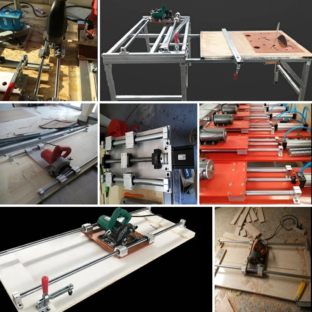New 8mm 300mm Linear Rail Shaft With SK8 SCS8UU Guide Support Bearing Slip Motor