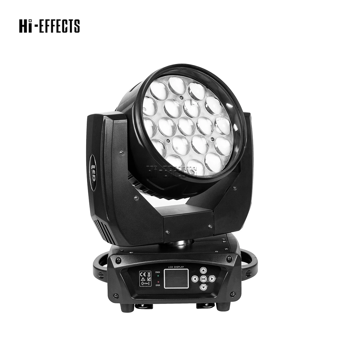 Hi Effect Sharpy 19x15W Beam Moving Head Light Rgbw Lyre Beam Moving Heads Dj Lights For Theater Concert Club Washer Mobile Head