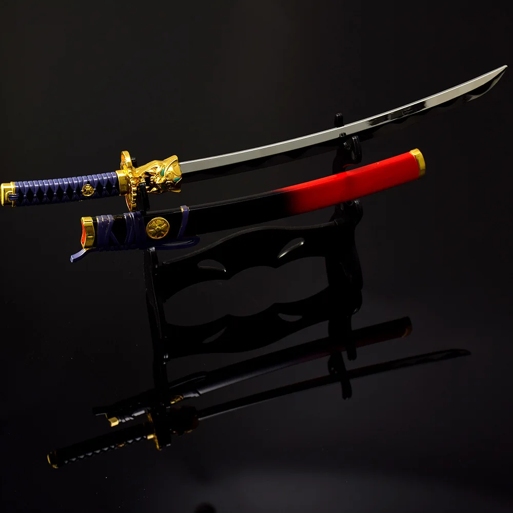 30cm Greatsword Weapon Onimaru Kunitsuna Valorant Game Peripheral Alloy Samurai Sword Model Collection Desktop Ornament Gift Toy