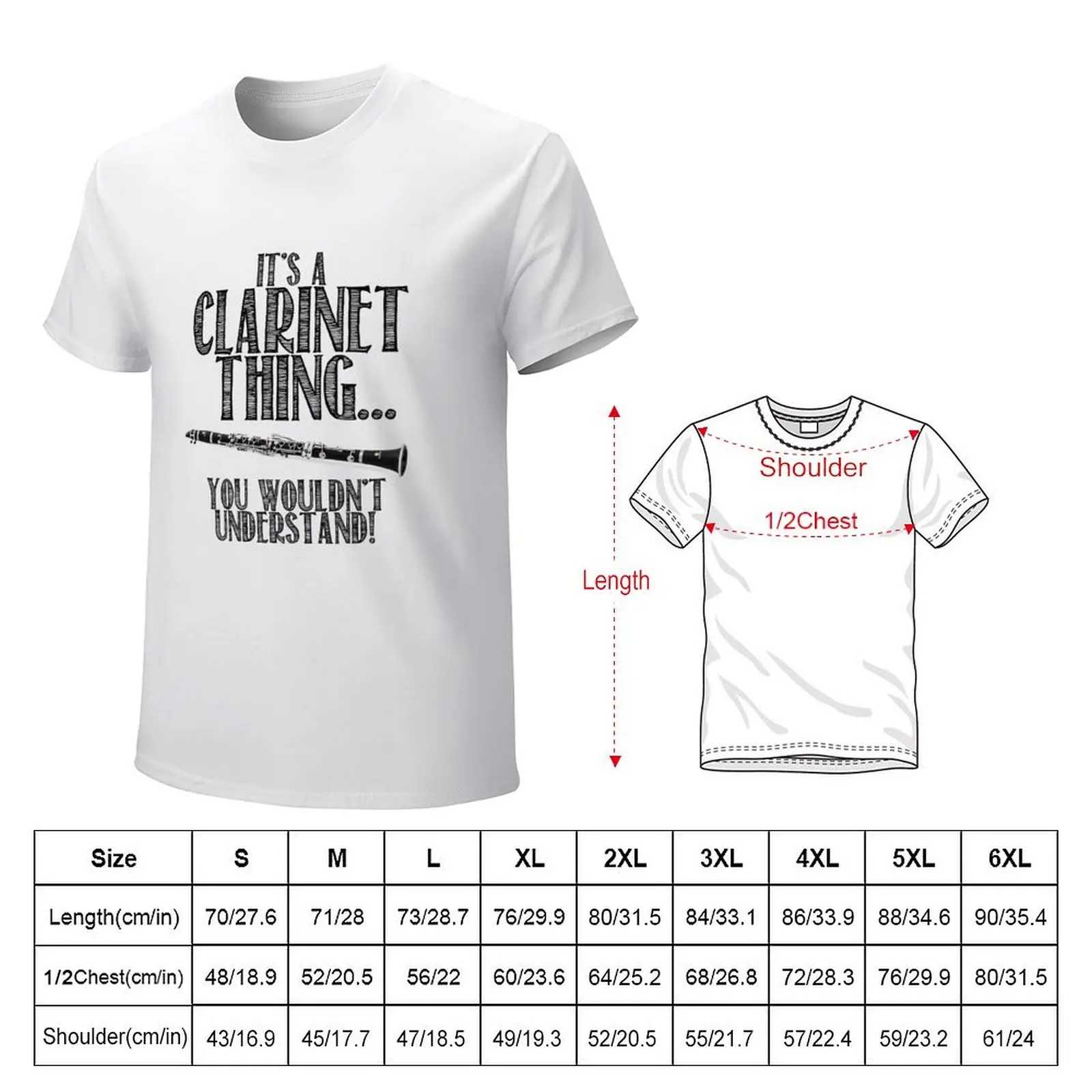 It's a Clarinet Thing T-Shirt new edition shirts graphic tees plain t shirts men