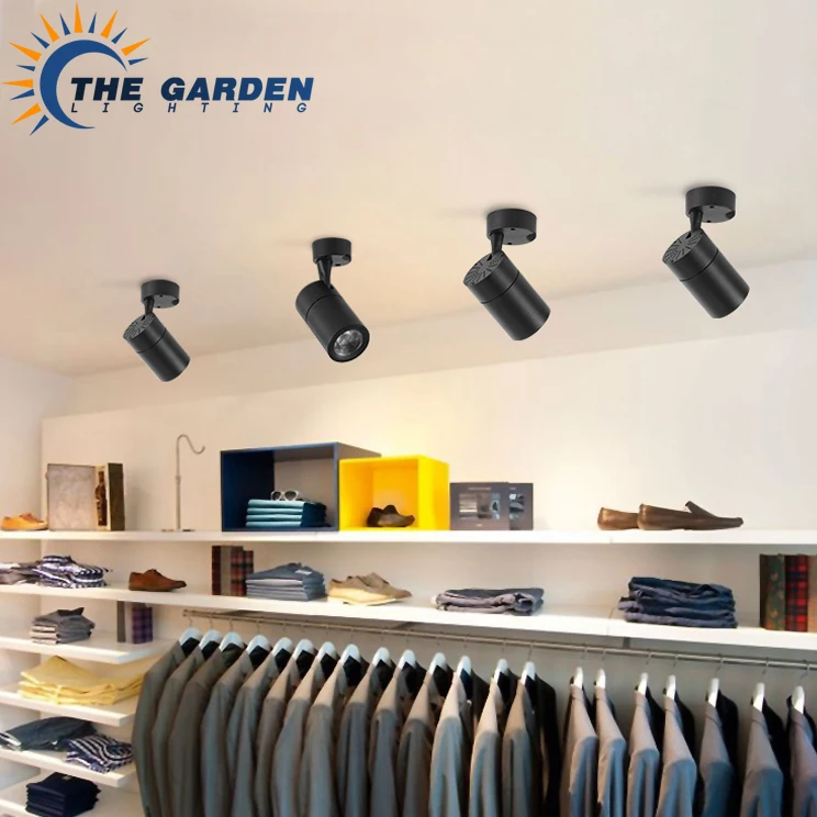 

LED Spotlight Clothing Store Spotlight 7/12/20/30W Spotlights Surface Mounted Ceiling Spotlight Super Bright Ceiling-mounted Cob