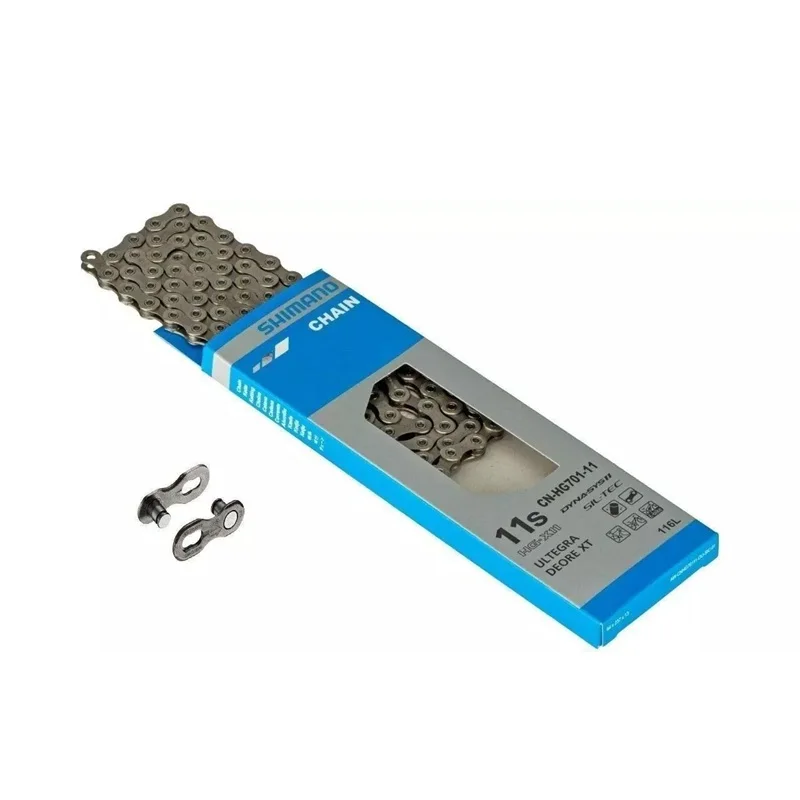 Shimano Bike Chain HG701 HG601 HG901 11 Speed Bicycle Chain 11V 116L R7000 MTB Road 5800 M7000 Chain with Missing Link image 2