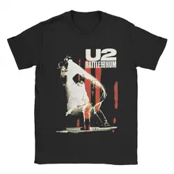 U2 Band T Shirts Men Cotton Casual T-Shirt O Neck Tee Shirt Short Sleeve Clothing 4XL 5XL 6XL
