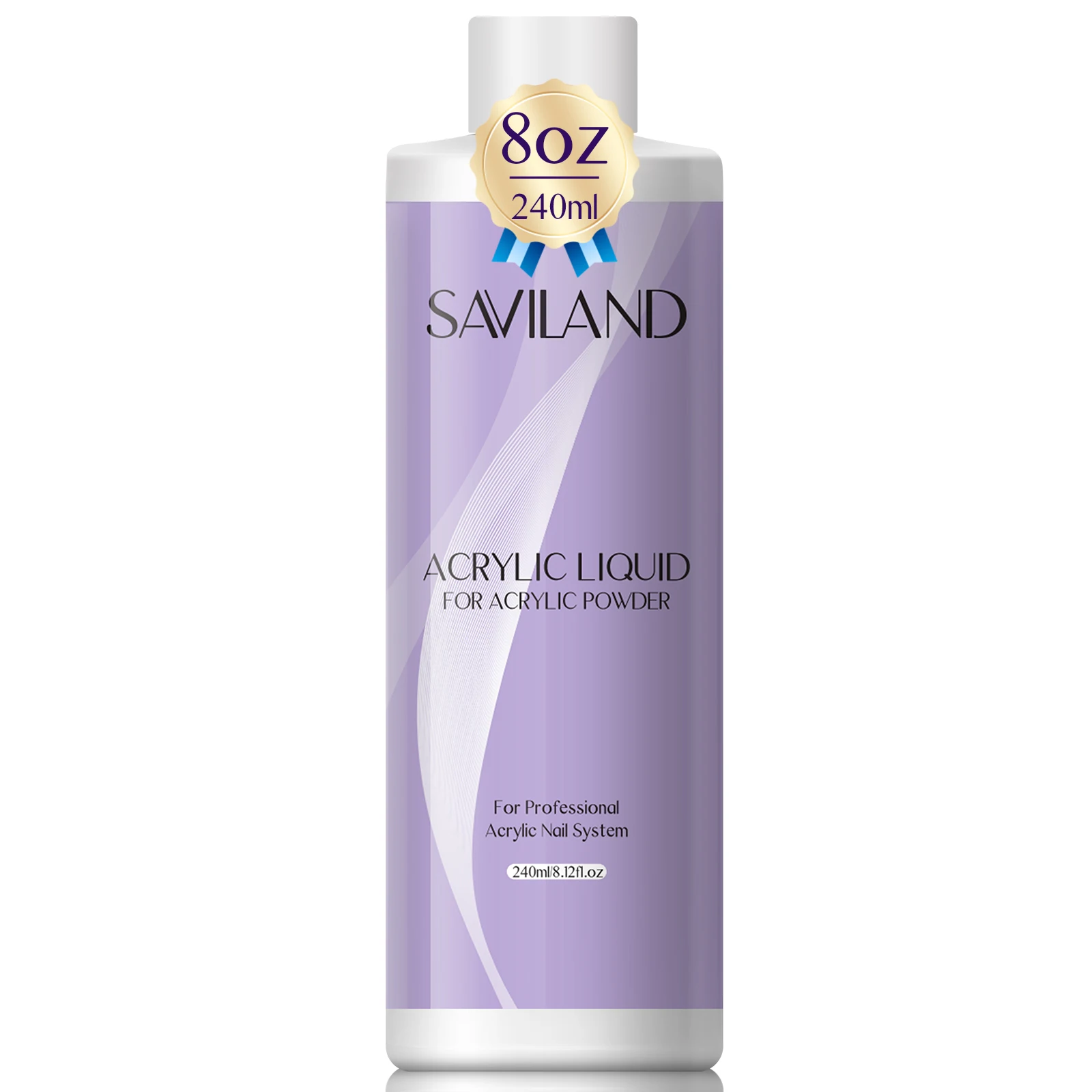 Saviland-Liquide monomère pour ongles en acrylique, grande capacité, liquide pour ongles professionnel, cristal bricolage, 60-500ml