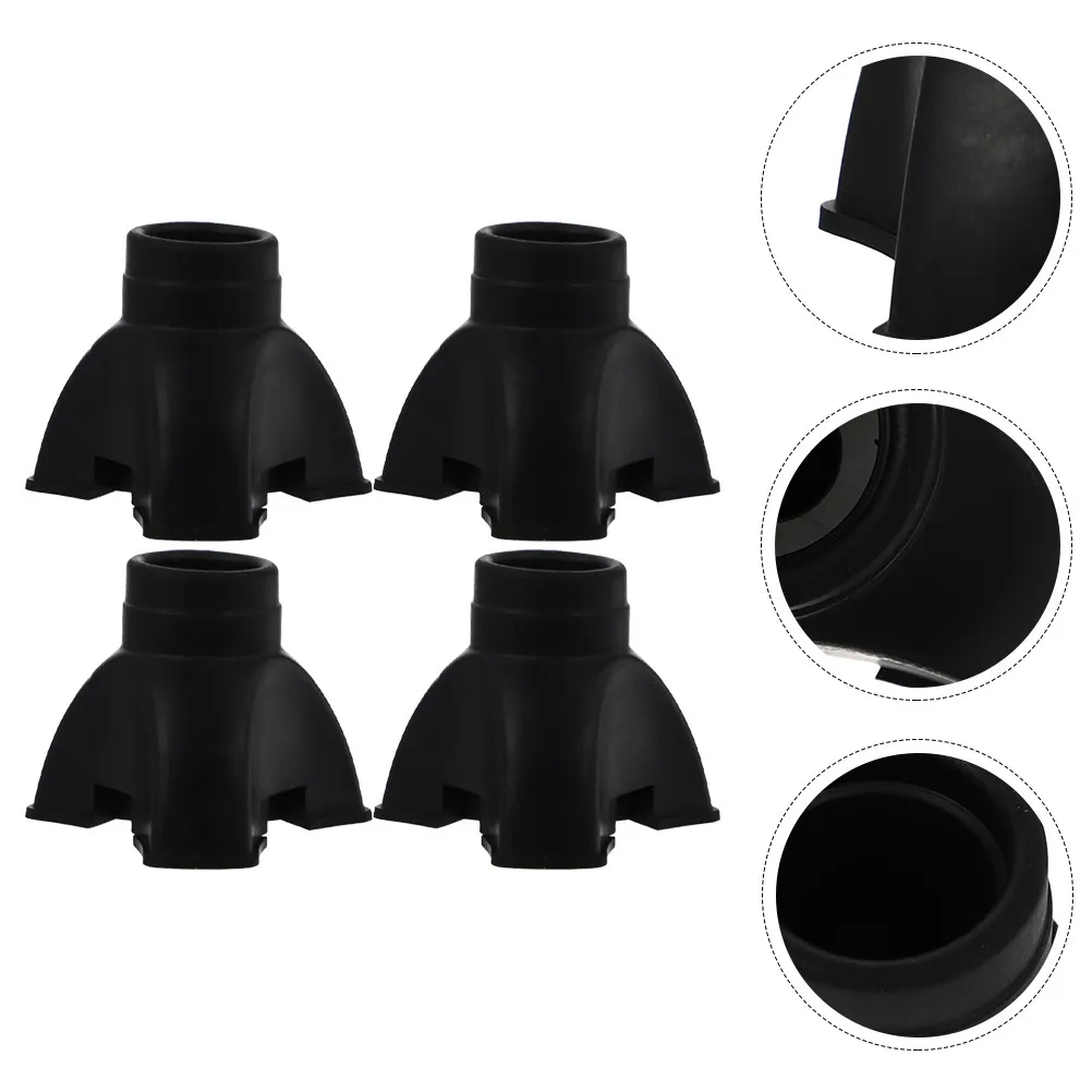 

Наконечники для треккинговых палок и тростей, 4 шт., треугольные, резиновые, противоскользящие, для ходьбы и походов