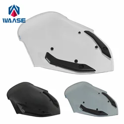 waase For Yahama X-MAX XMAX 300 2018 2019 2020 2021 2022 Windscreen Windshield Wind Deflector Shield Screen Visor Glass