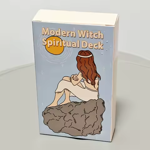 10.3*6cm Modern Witch Spiritual Deck, 60 Pcs Modern Style Oracle Cards