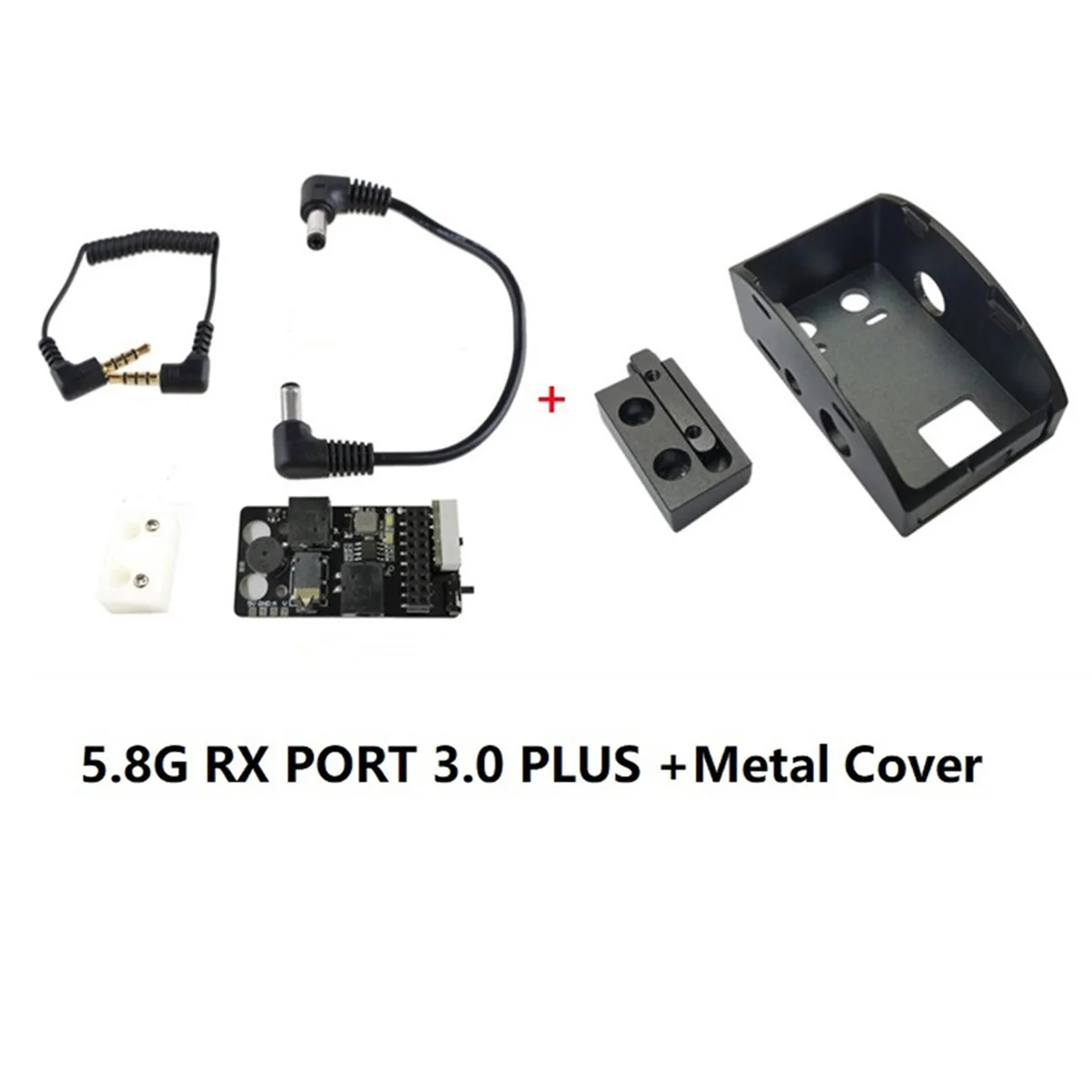 طقم وحدة استقبال لنظارات DJI FPV ، نظارات طيران V2 ، تماثلية خارجية ، G ، RX Port ، 50 V ، 3A