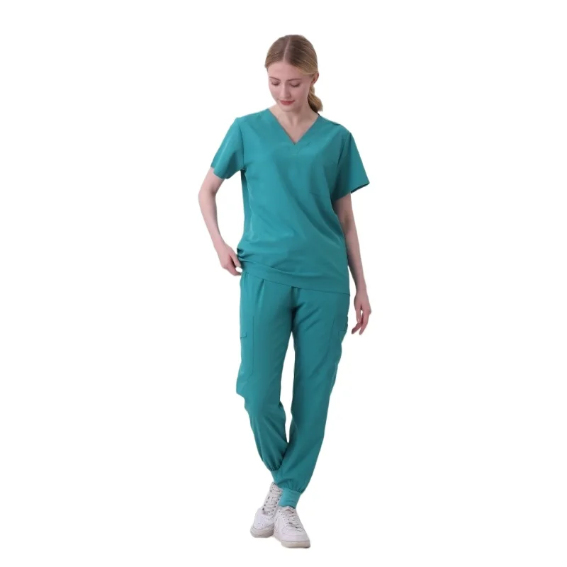 Hochwertige Peeling Uniform Jogging hose Haustier pflege Arzt Arbeits kleidung Gesundheits wesen Medizinische Schule Zubehör Pflege Arbeits kleidung