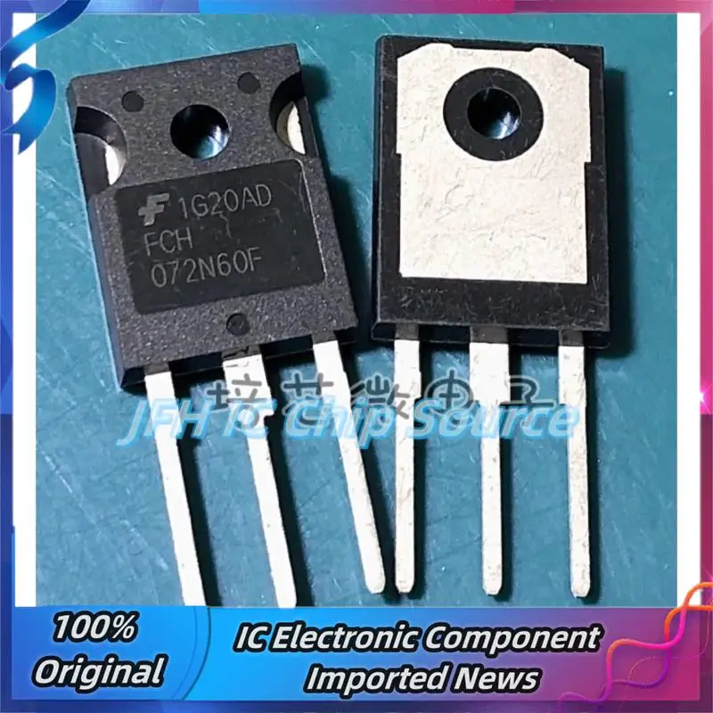 5PCS-10PCS  5PCS-10PCS  FCH072N60F  MOS TO-247 600V52A Best Quality Stock