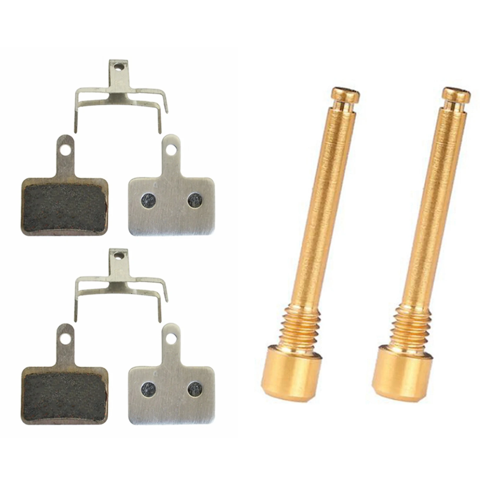 

A79E-2 пары тормозных колодок для Shimano B01S M515 M515-La M515-La-M M525 с титановыми болтами для велосипедных дисковых тормозных колодок