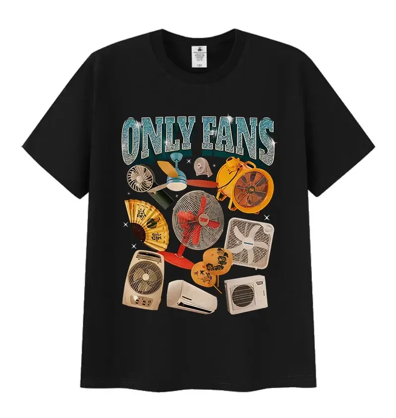 Funny Only Fans Meme T-Shirt Men Women Summer Cozy Short Sleeve T-Shirts Retro O-Neck Clothing High Quality T Shirt Tops