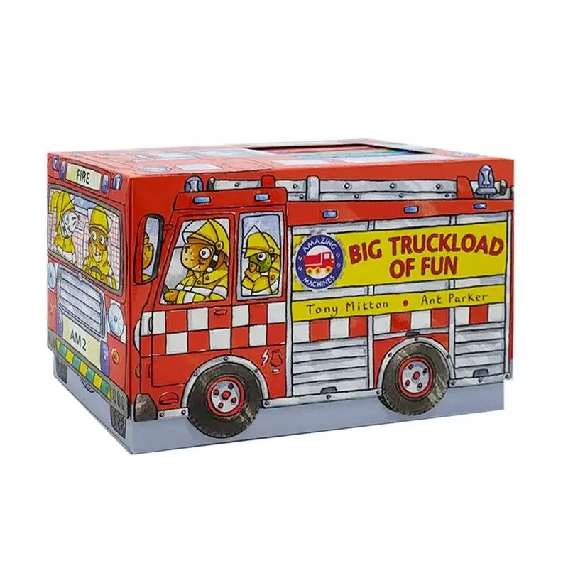 

14 Books/set Amazing Machine:Big Truckload of Fun English Story Book Help Child Be Reader Early Education English Book