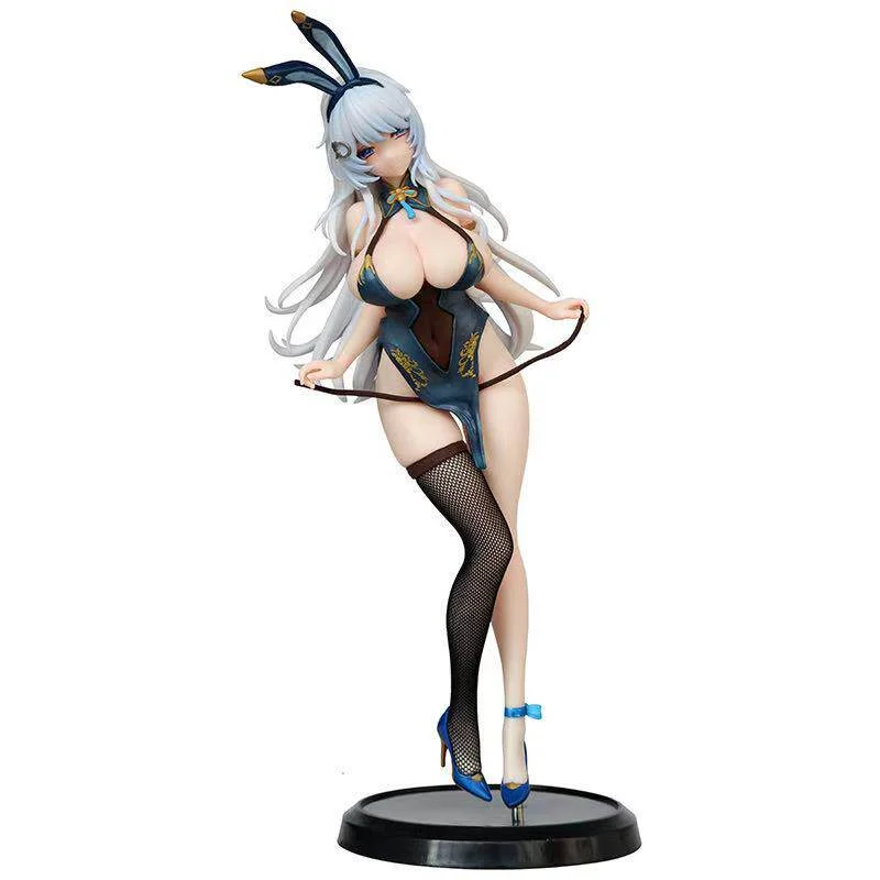 

In-stock anime beautiful girl victory bunny girl two-dimensional limited edition statue model decoration figure computer case