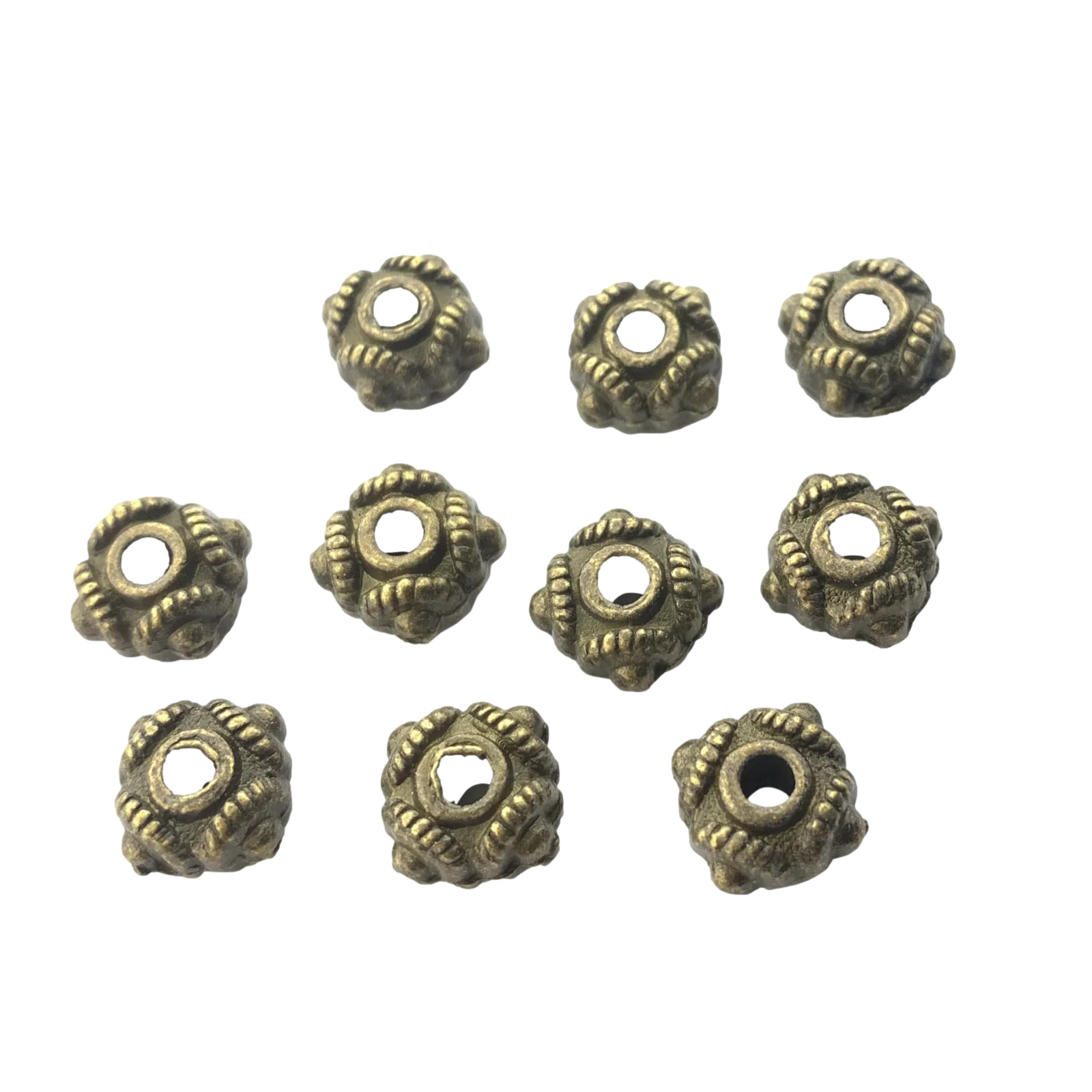 20pcs 5*8mm hole 2mm crafted Spacer Beads H0065