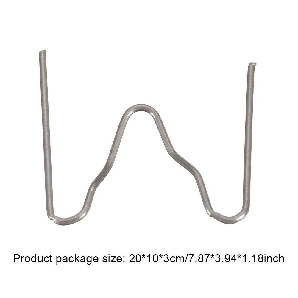 500 Pcs Welding Rods Welding Staples Wave Flat Hot Staples for Plastic Welding Hot Stapler