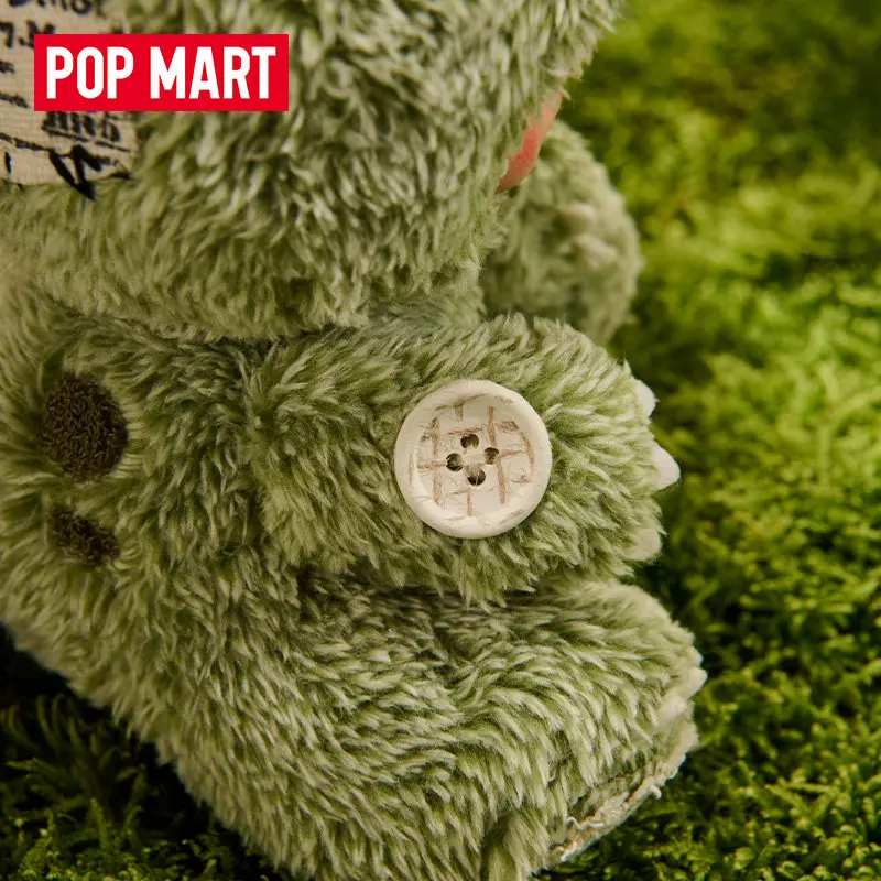 POP MART Hirono Dino Plush Doll Pendant Series Blind Box Toys Kawaii Anime Action Figure Surprise Mystery Box Dolls Gift view 4