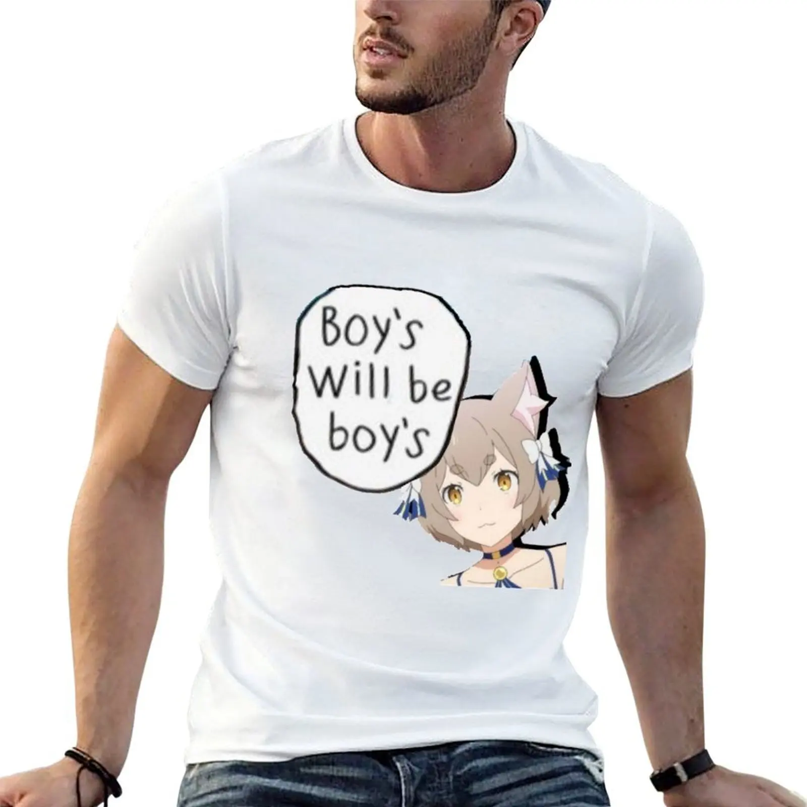 Boys Will Be Boys T-Shirt Luxury man graphic tee shirt mens workout shirts