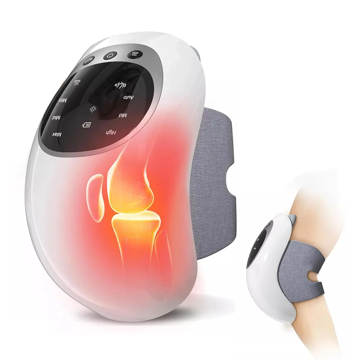 

Charging knee therapy device, red light heat therapy knee joint massage device, knee protection bracelet