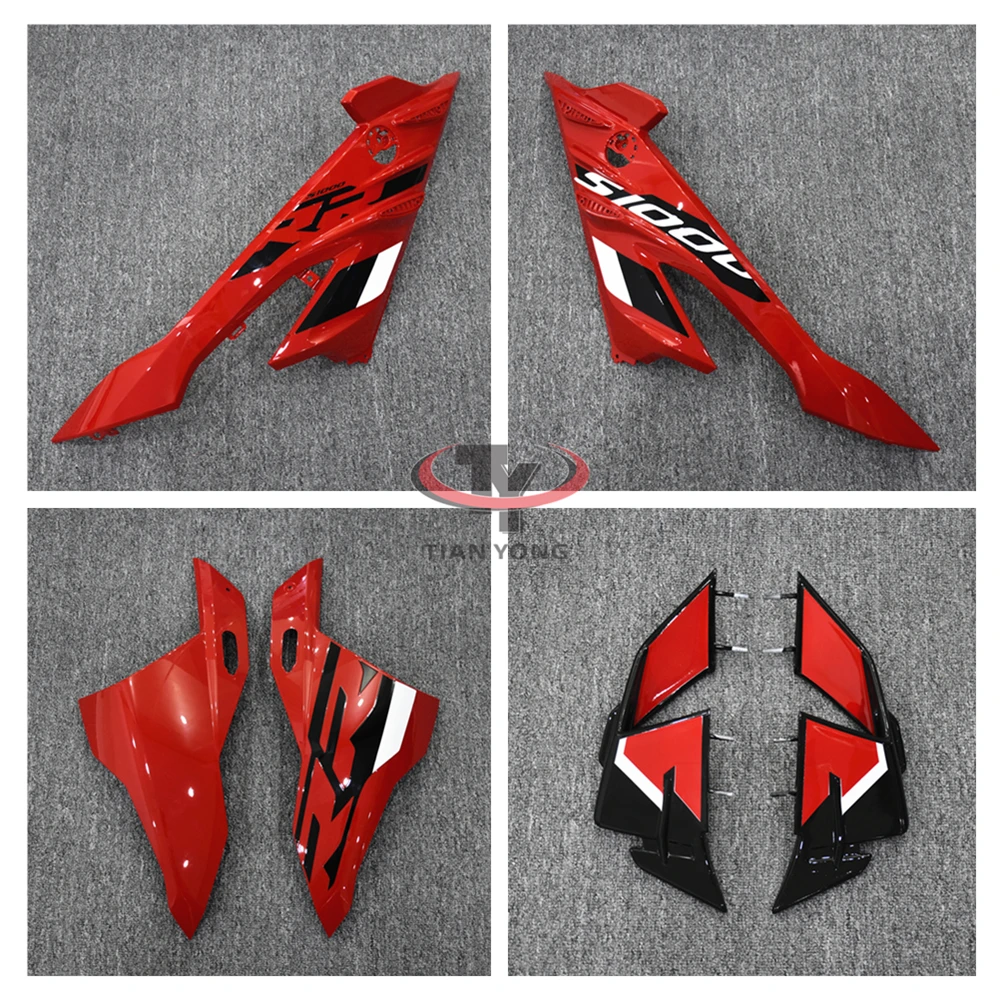 Motorcycle Fairing Components For S1000RR 2023 2024 S1000 RR 23 24 Bodywork Plastic parts Bright printed white red blue