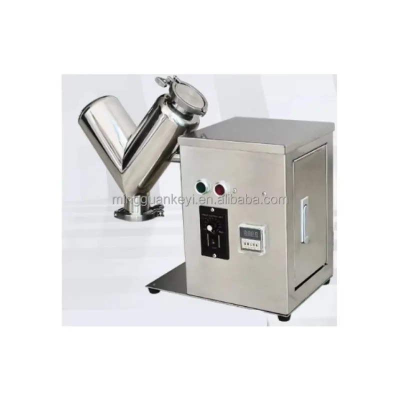 

2L V-Type Mixer Capacity | High-Speed Laboratory Ball Mixer for Food Grade Stainless Steel