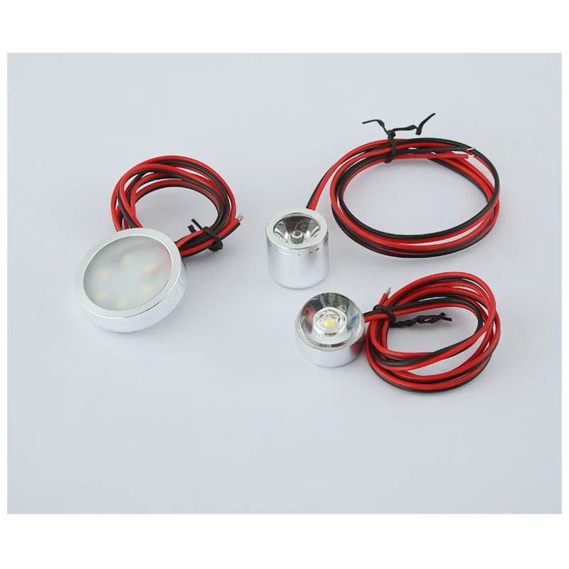 1W 3W LED Magnetic Suction Lamp DC5V 12V 24V LED Spotlight Superbright Side Line with Wire Instrument Equipment Adsorption Lamp