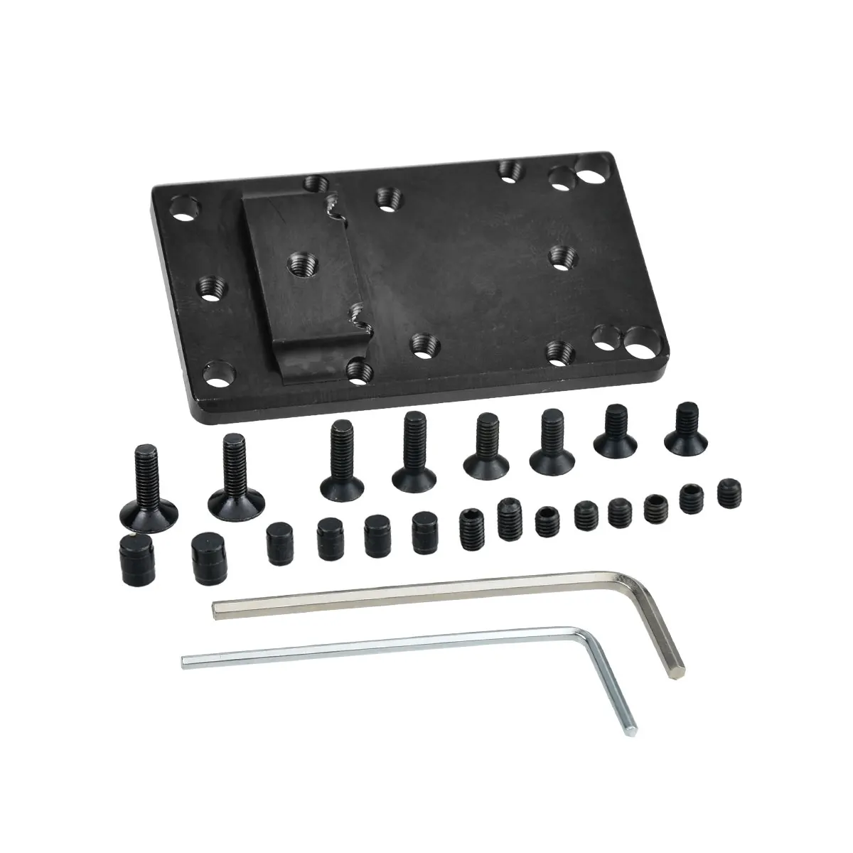 for CZ 75/75B Shadow 1/2/3 Universal Steel Mount Plate Base for Almost Red Dot Sight Mounted Hunting Shooting Accessories view 2