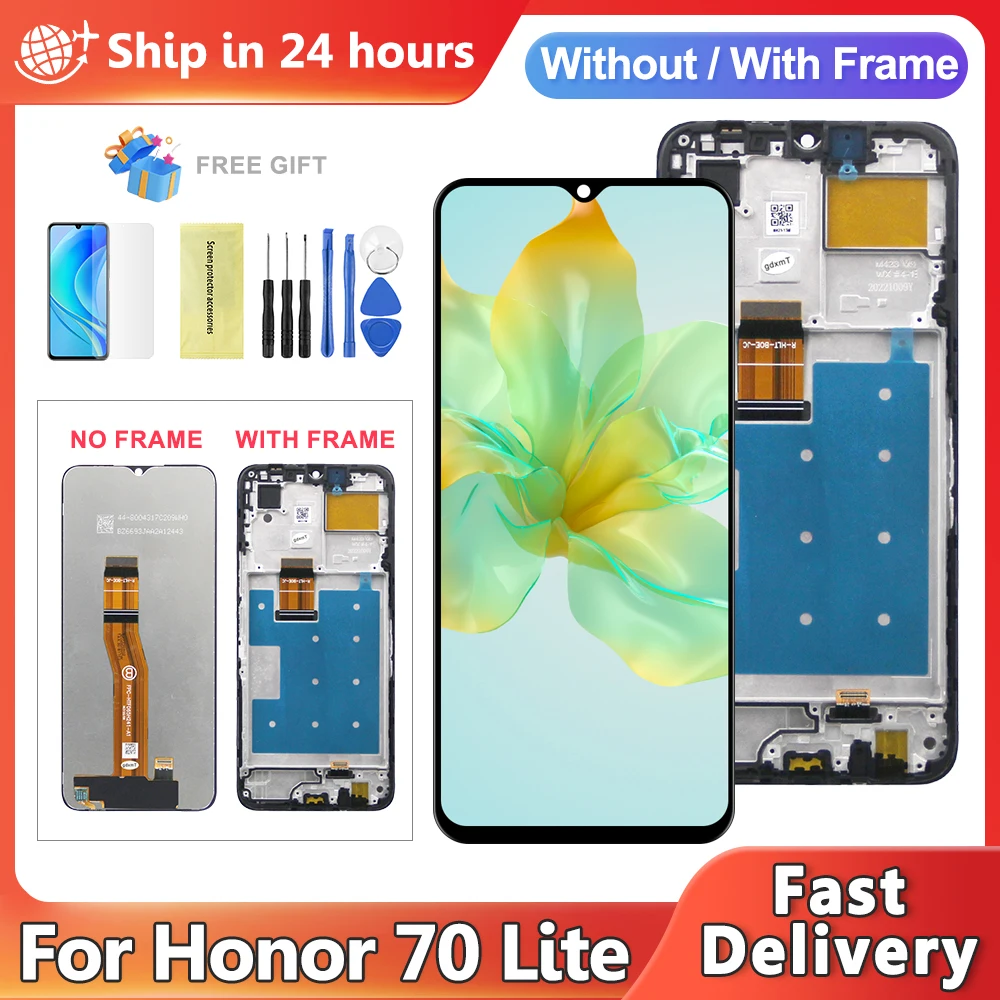 6.5'' 70 lite LCD For Honor 70 Lite RBN-NX1 LCD Display Touch Screen Digitizer Assembly For Honor 70 Lite Screen Replacement