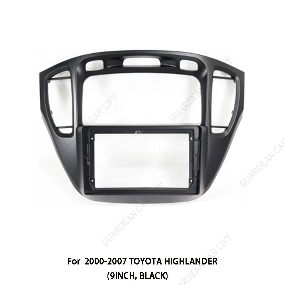 For 2000-2007 TOYOTA HIGHLANDER 9Inch Car Radio Fascias Android GPS MP5 Stereo Player 2 Din Head Unit Panel Dash Frame Installat - Detail 1