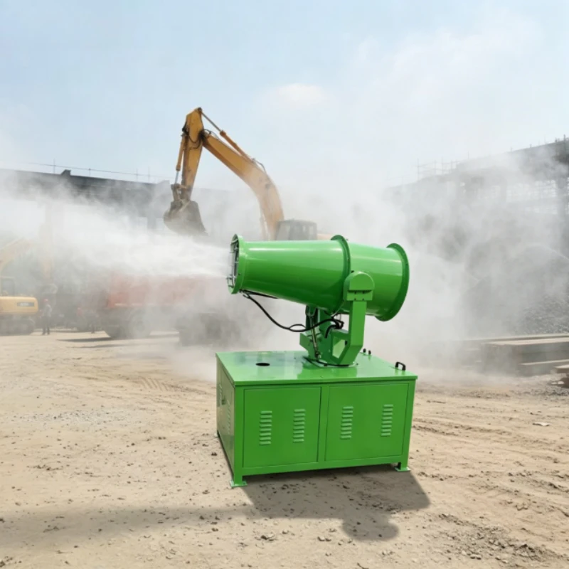 Fog Cannon Dust Suppressor 37M For Cargo Port Orchard Fruit Tree Spraying Livestock Pasture Sterilization Equipment