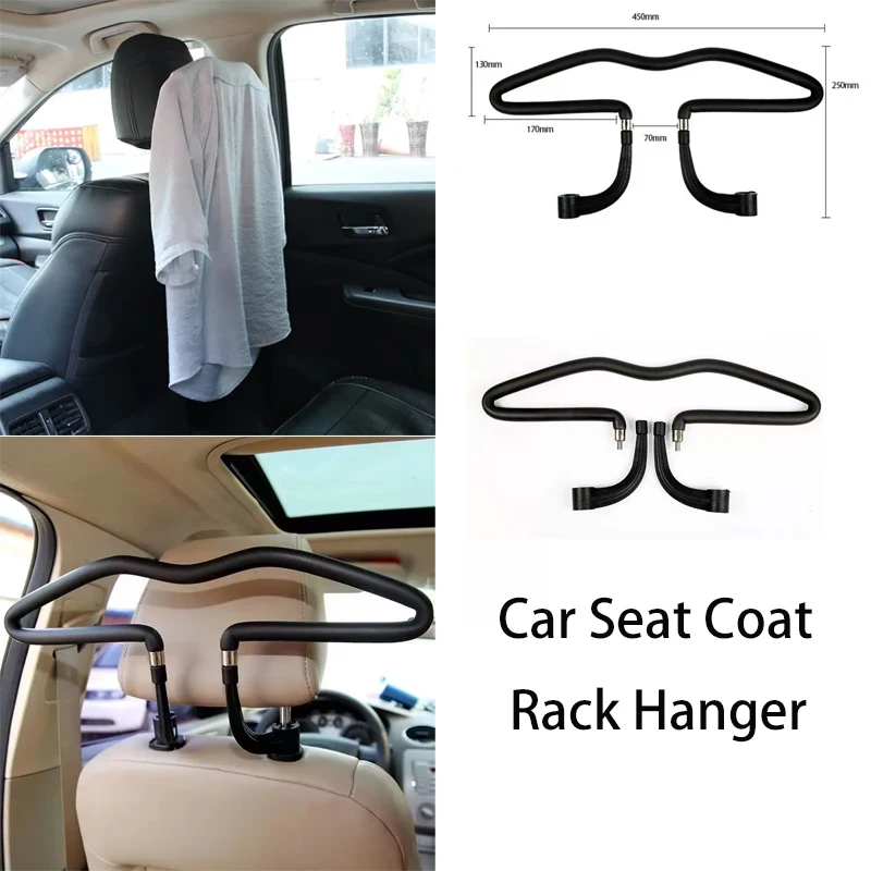 

Car Seat Coat Rack Hanger Auto Headrest Clothes Hanging Holder Stand Travel Jackets Bags Coat Hangers Holder Car Accessories