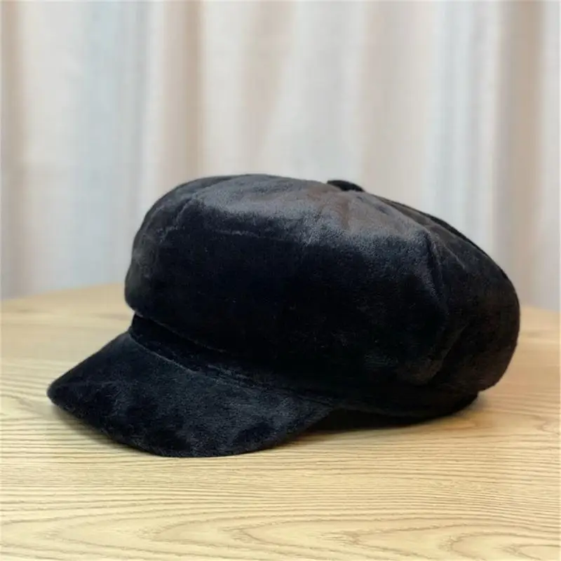 652F FAUXFUR BEERT HAT WINDING WINTIN