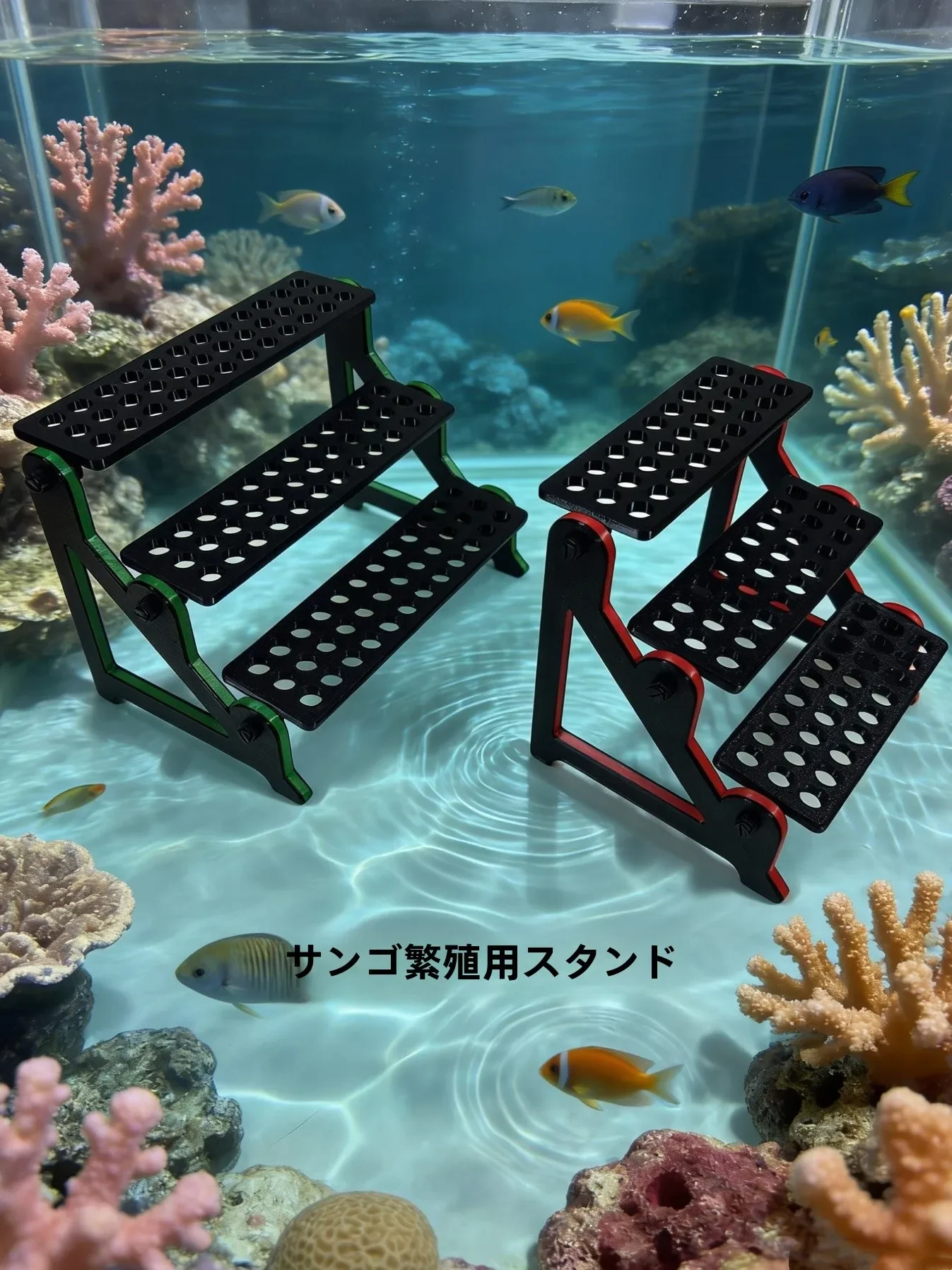 Corals Breeding Display Stand Aquarium Landscape Coral Breeding Micro-scape Soft And Hard Bone Multi-functional Elevating