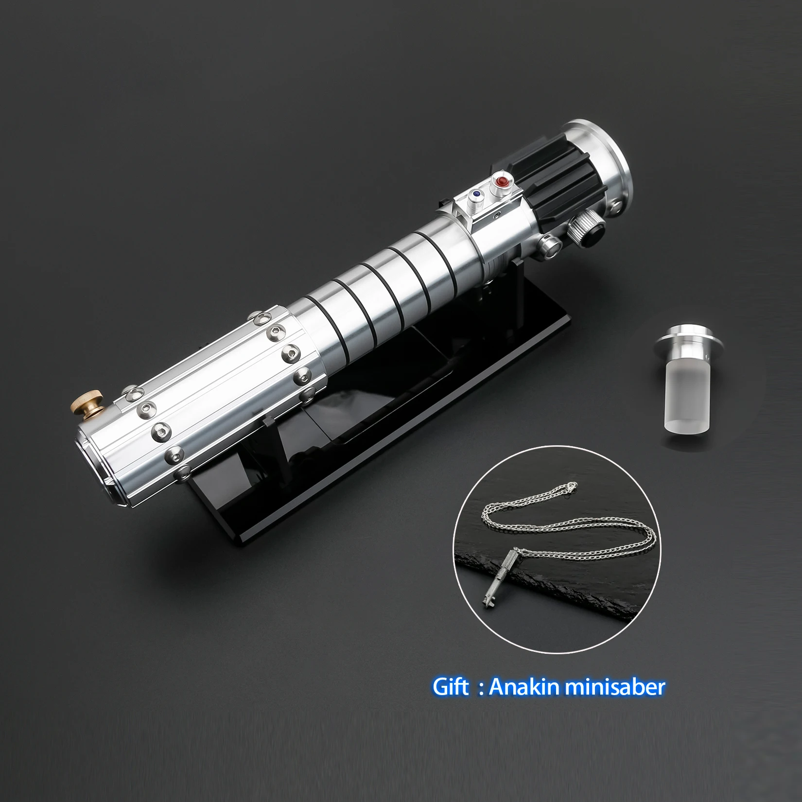 

Mara Skywalker металлическая рукоять TXQSTUDIO световой меч SDRGB Pixel No Blade FOC Light Sabre Запчасти для джедаев лазерный меч игрушки для косплея