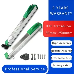 KTF 75-275mm Slider Linear Transducer 75 100 125 150 175 200 225 250 275mm PKM Linear Sensor Scale for Injection Machine