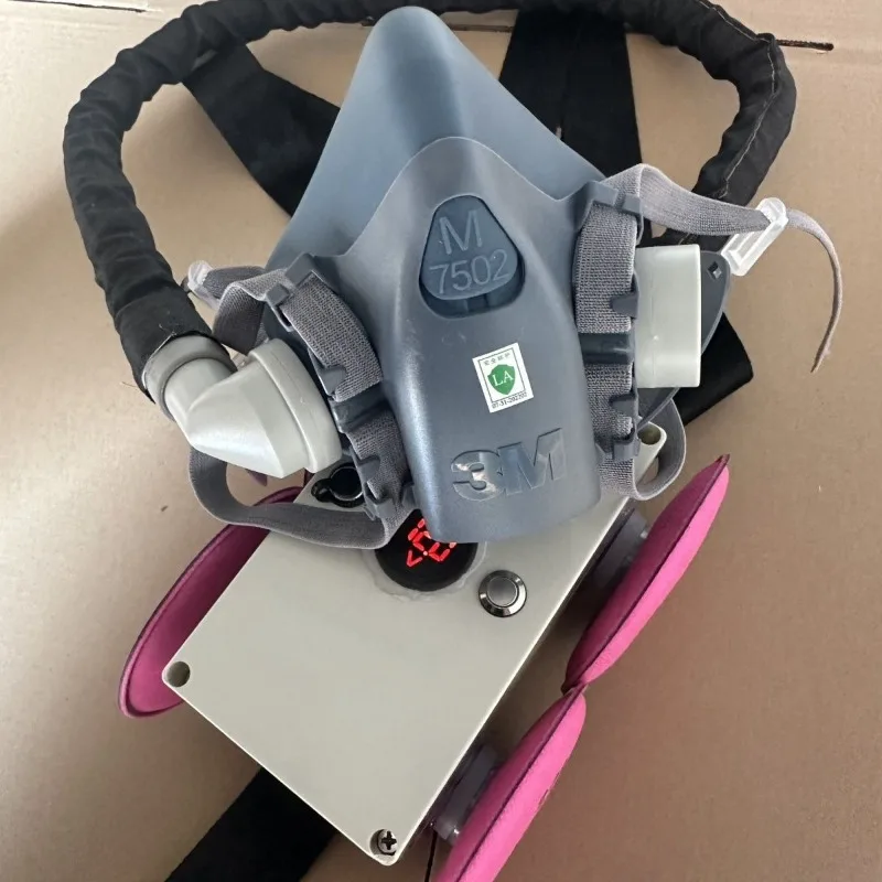 Electric blower dust mask welder air supply device positive pressure high-power blower, super long battery life electric welding