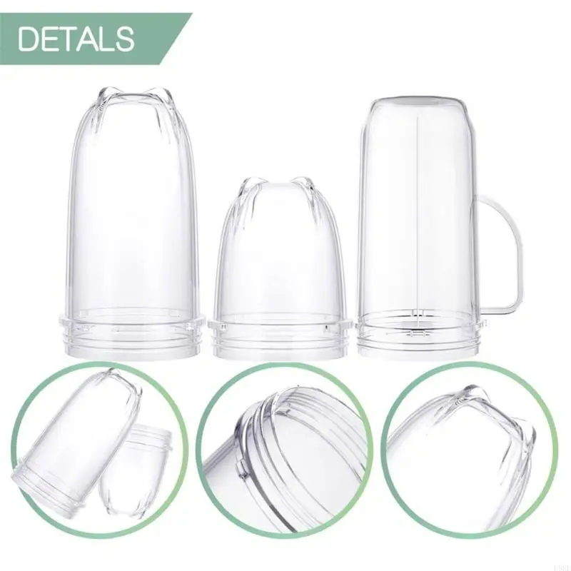 L8RE Чашки для соковыжималки на 12/16/22 унции с крышкой экстрактора для замены блендеров