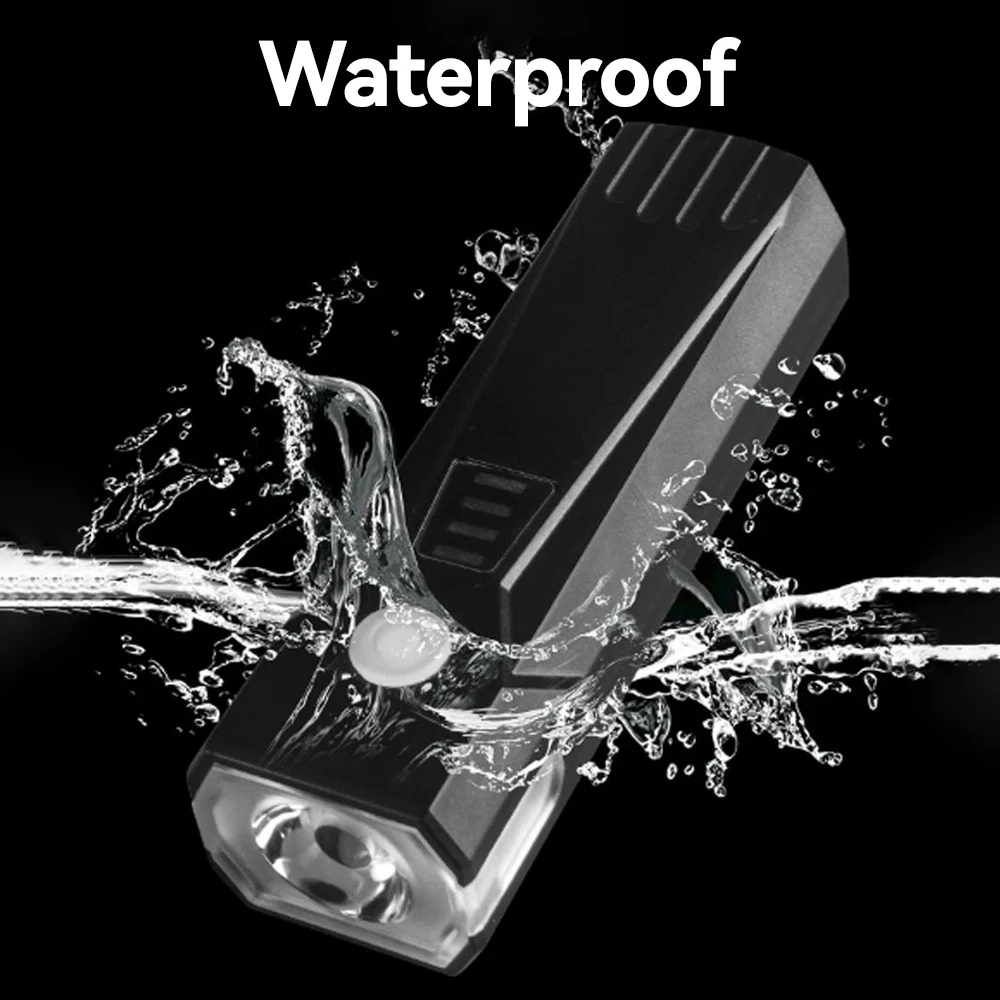 Xunting Bike Light USB Rechargeable LED Bicycle Lights 6 Modes MTB Flashlight Bicycle Headlight for Cycling Bicycle Front Lamp