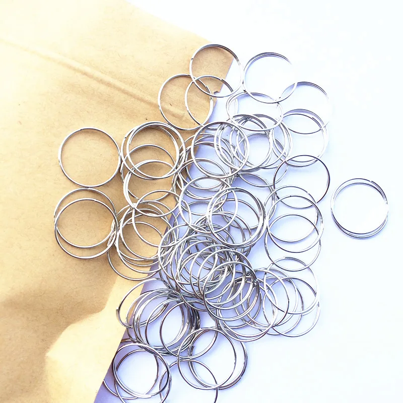 Top Quality 5000pcs/lot 14mm Chrome/Gold Stainless Steel Ring Lighting & Garland Curtain Metal Connectors Crystal Pendant Hook
