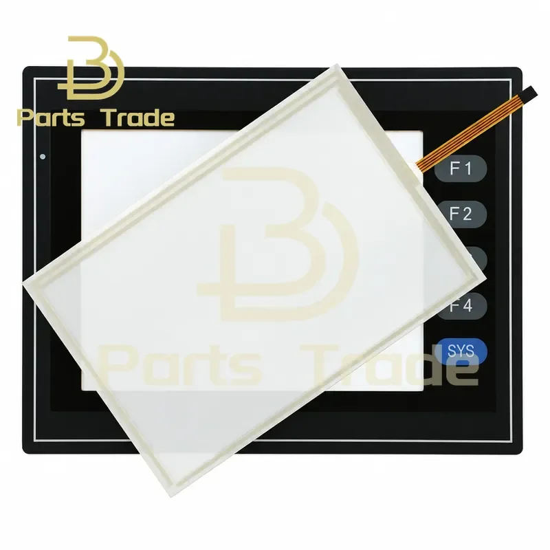 Touch Glass Screen Panel Digitizer for Delta DOP-AS57BSTD DOP-AS57CSTD DOP-AS57GSTD Touchscreen and Overlay Protective Film