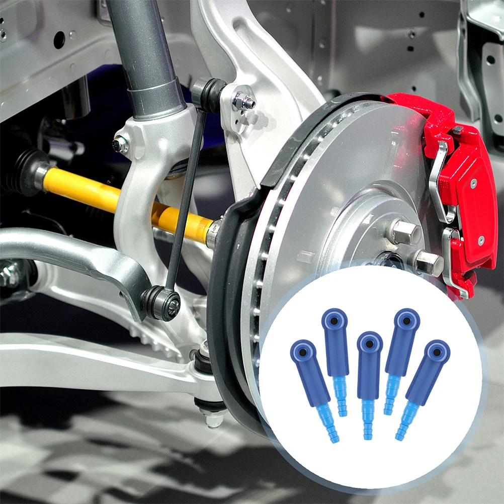 

6pcs Brake Fluid Tool Simple Operation Safe Reliable Oil Change Connector Bleeder Adapter bleeding Connectors Valve Adapter
