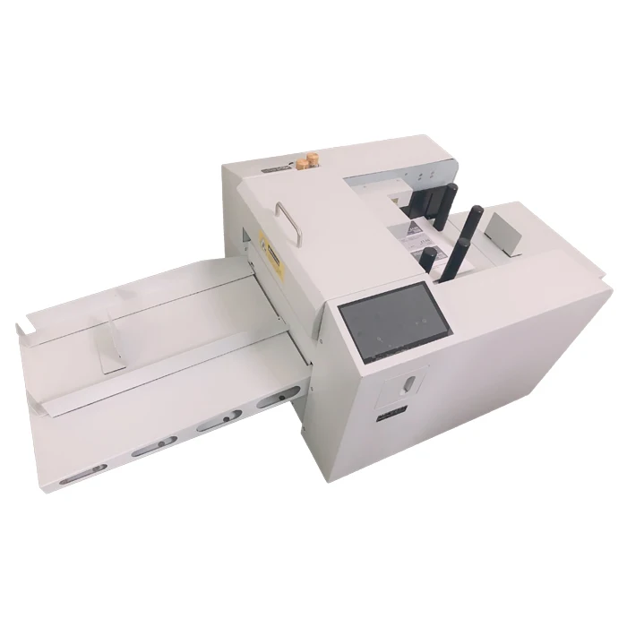 

Air Suction Auto Feeding Paper Book Cover Spine Digital Creasing Machine YH550A
