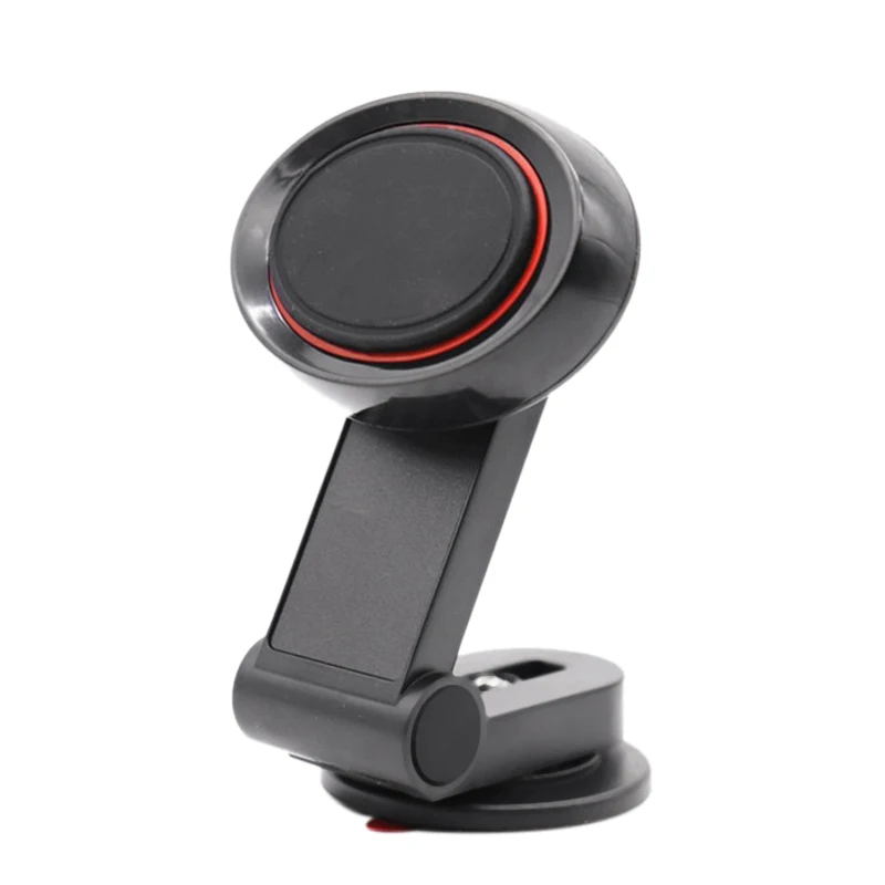 Car Phone Holder Car Magnetic Mobile Phone Holder Adjustable Magnet 360 Degree Rotation Folded Stand for iPhone 12