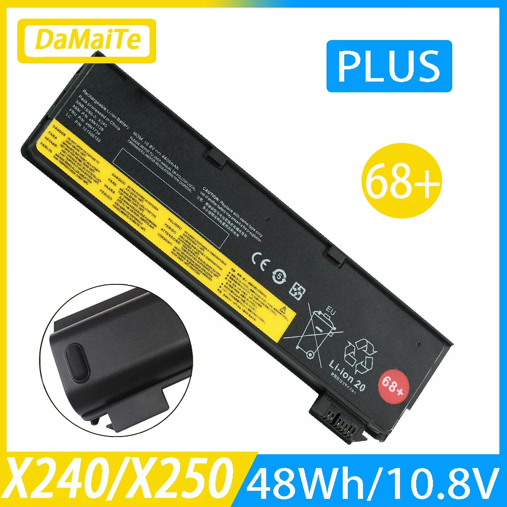 Laptop Battery For Lenovo Thinkpad X240 X250 X260 X270 T440 T450S T460 K2450 L470 L460 T440S W550S 45N1130 45N1131 45N1126