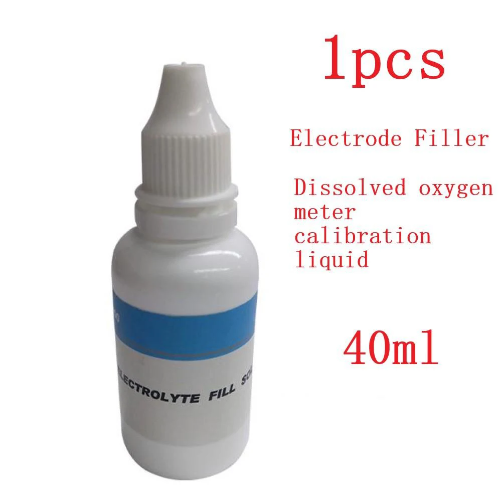 tampao solucao eletrodo de enchimento de fluido fluido de amortecimento compativel com do9100 medidor de oxigenio dissolvido 1pc 01