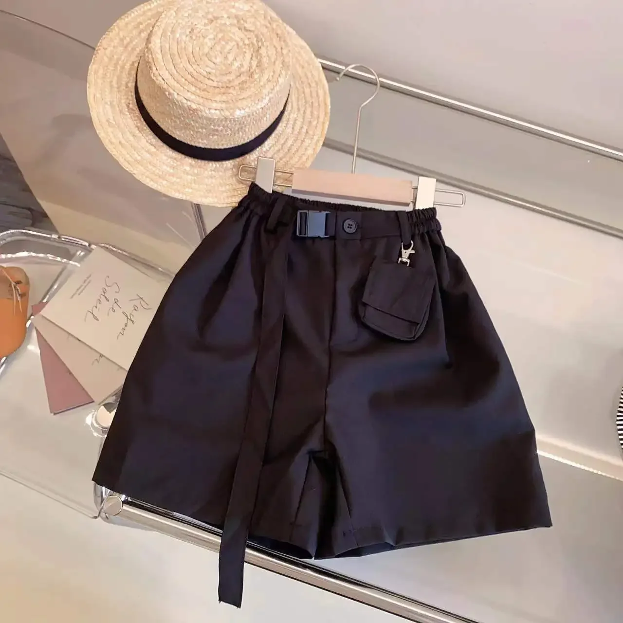 Korean Style Summer Casual Simple Boys Cool Handsome Two Piece Set for Boys Toddler Children Clothing Boys and Girls