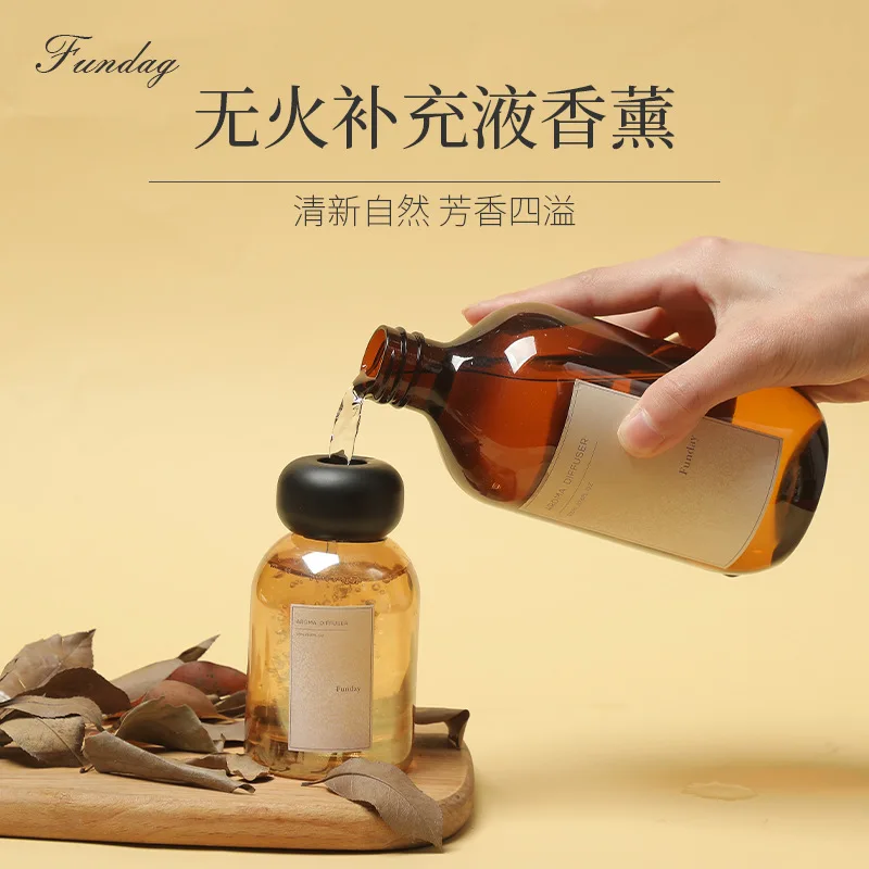 500ml Luxury Reed Diffuser Refill Oil Aromatherapy Essential Oil for Humidifier/Air Freshener Home/Hotel/Spa Aroma Top 30 Seller