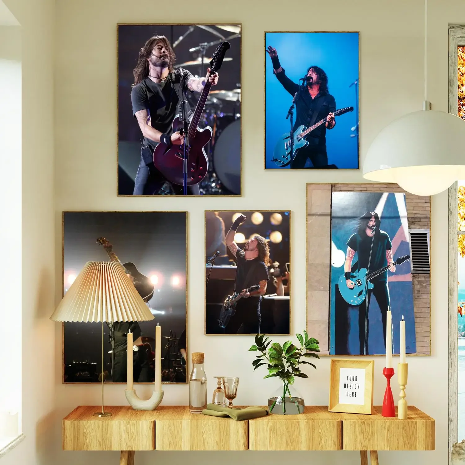 Dave grohl Poster cetakan seni dinding kanvas lukisan Poster untuk Modern keluarga ruang tamu Dekorasi Rumah