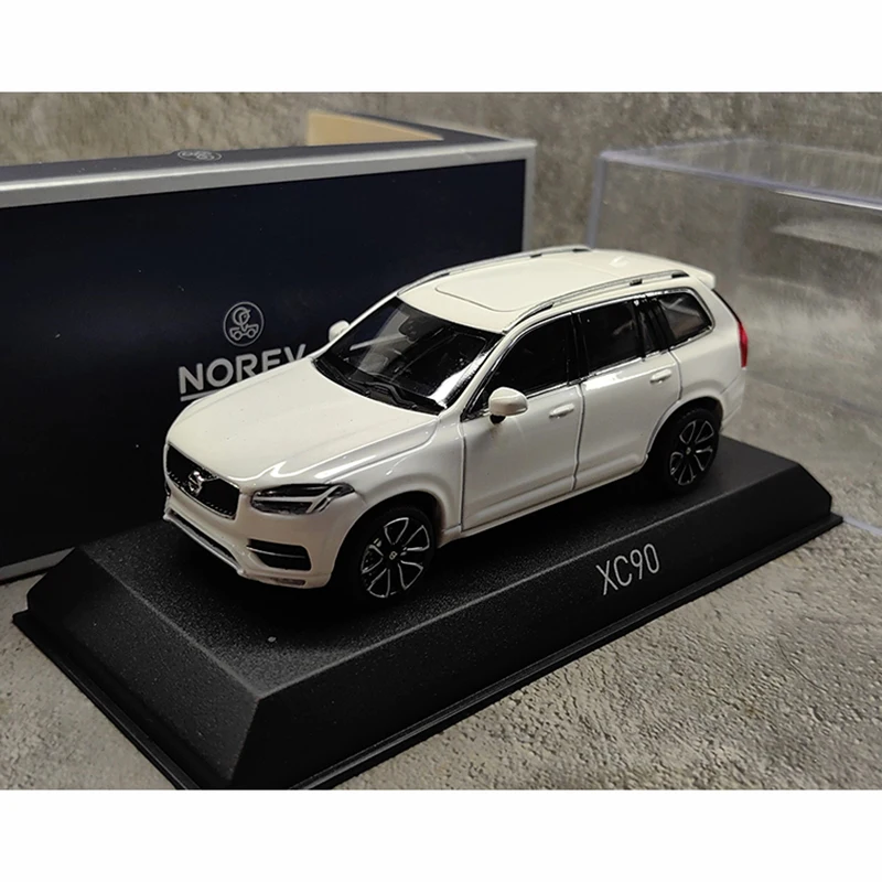 노레브 1:43 스케일 X90 SUV 합금 자동차 모형 클래식 성인 기념품 선물 정적 디스플레이