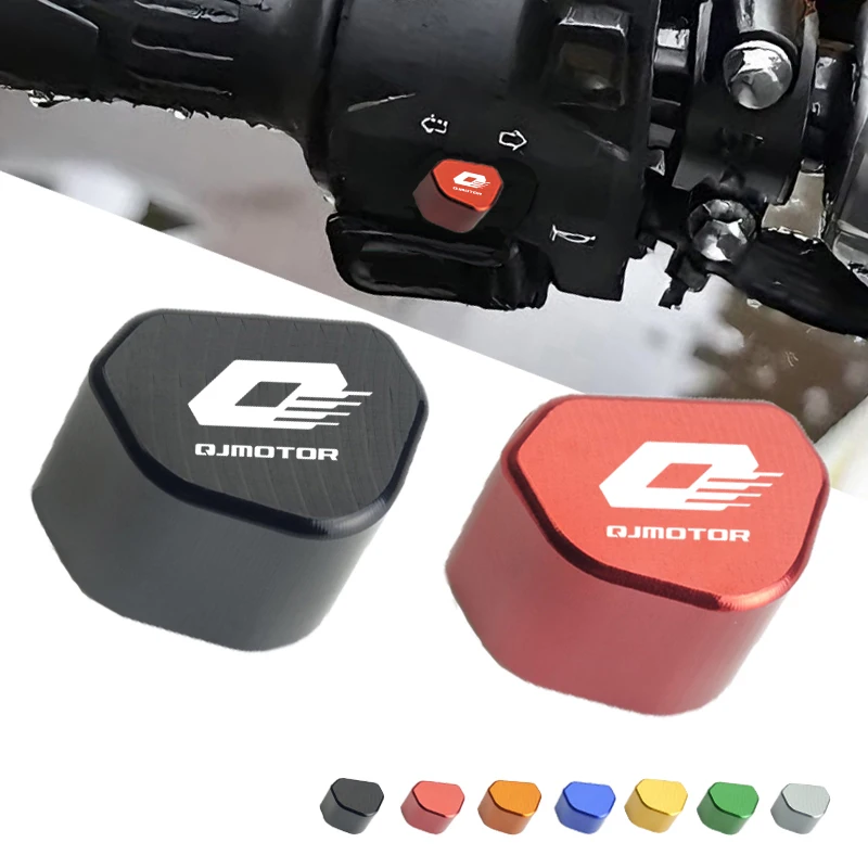 Mototcycle CNC Switch Button Turn Signal Switch Key cap 2025 new For QJMOTO QJ SRT 800 800X 800SX SVT 650 X SRT700